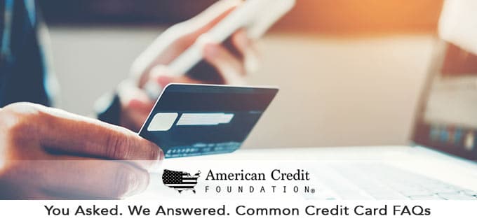 common credit card questions