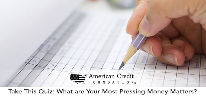 quiz: what are your most pressing financial matters?