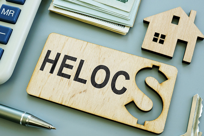 HELOC: home equity line of credit