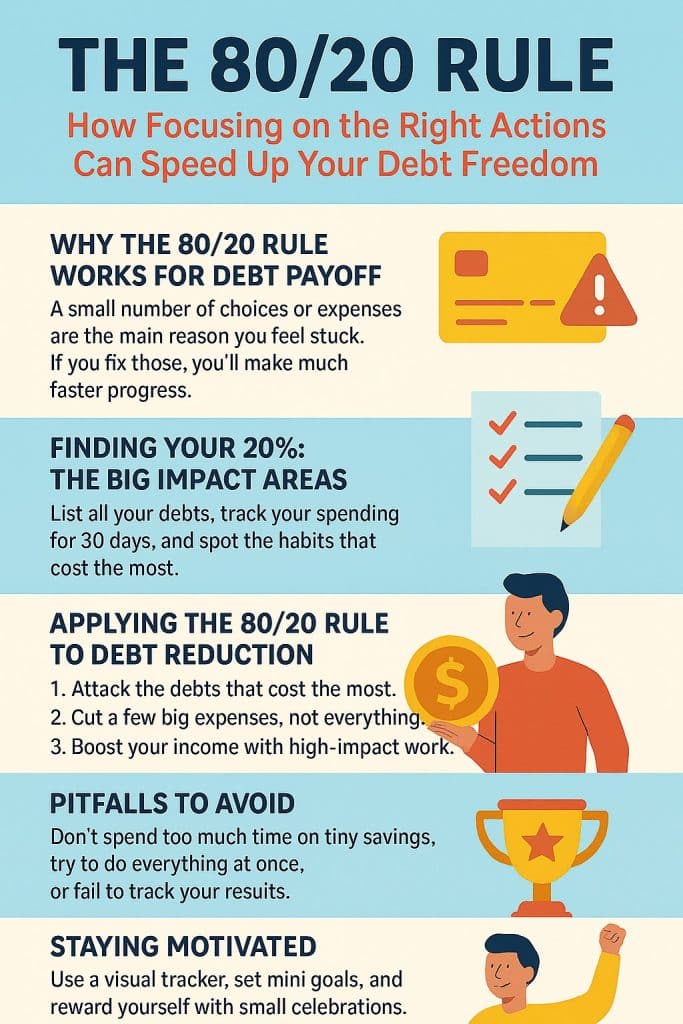 80-20 rule debt solution
